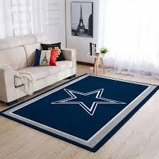 dallas cowboys area rugs flannel floor