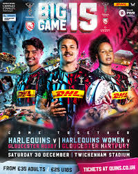 harlequins rugby union big game 15 at