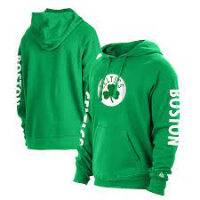 Men's Boston Celtics New Era Kelly Green 2020/21 City Edition Pullover  Hoodie
