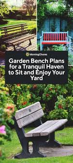Check out our patio bench plans selection for the very best in unique or custom, handmade pieces from our woodworking & carpentry shops. 28 Diy Garden Bench Plans You Can Build To Enjoy Your Yard