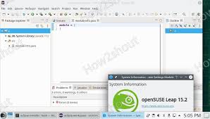 install eclipse ide on opensuse leap 15