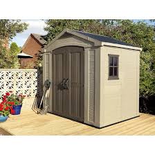 keter factor 8 x 6 ft strong storage
