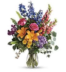 You can see how to get to flowers of mckinney on our website. Colors Of The Rainbow Bouquet