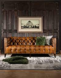 kingston tufted leather sofa fine