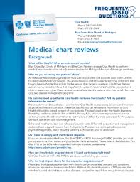 Fillable Online Ciox Health Medical Chart Reviews Faq Ciox