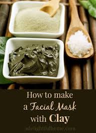 how to make masks with clay no