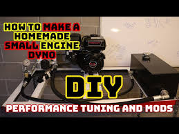 homemade dyno small engine diy