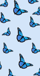Wallpapers are easy to download by clicking on the image and press save image. Blue Butterfly Wallpaper Aesthetic 571x1072 Download Hd Wallpaper Wallpapertip