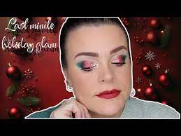 last minute holiday makeup tutorial