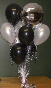 Check out my other 30th birthday decoration set that includes rose gold cake topper and foil silver curtain backdrop link below!! Black And White Theme Black And White Party Decorations White Party Decorations 30th Birthday Parties
