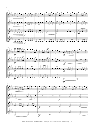 Carol of the bells is a popular christmas carol, with music by ukrainian composer mykola leontovych in 1914 and lyrics by peter j. Carol Of The Bells Sheet Music For Trumpet Quartet 8notes Com