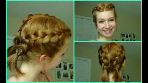Start at the crown of your head and grab a small chunk of hair. Pool Beach Dutch Braids Short Hair Youtube