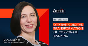 Всі види банківських послуг в україні від otp bank. Interview Otp Bank Digital Transformation Of Corporate Banking Creatio