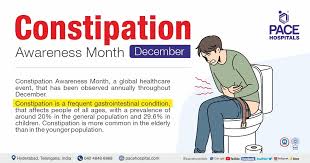 constipation awareness month december