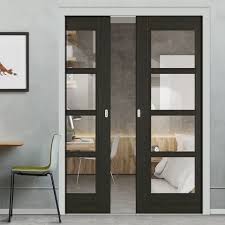 Double Pocket Doors Interior Pocket