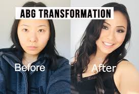 abg transformation full makeup hair