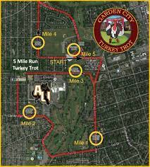 garden city turkey trot race route