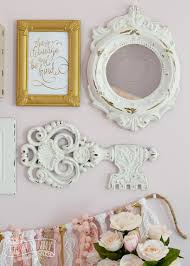 A Thrifted Shabby Chic Gallery Wall And