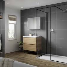 Dust Grey Bathroom Shower Wall Panel