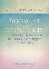 sympathy condolences what to say and