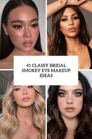bridal smokey eye makeup ideas