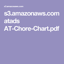 S3 Amazonaws Com Atads At Chore Chart Pdf Cleaning Solar