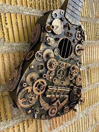 Steampunk Ukulele Artwork Steampunk