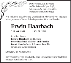 Hebei ewin enterprise co., ltd was established in 2003, the owner: Traueranzeigen Von Ewin Haarbach Markische Onlinezeitung Trauerportal