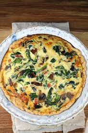 ham spinach mushroom quiche miss