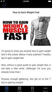 a how to gain weight muscle fast