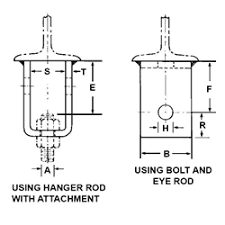 welding beam attachment w bolt nut