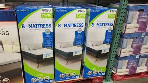 twin gel memory foam mattress