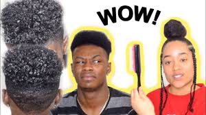 Hair brushes are very useful especially in photo retouching to add up new style. 3 Minute Curly Hair Tutorial For Black Men No Chemicals 4a 4b Hair Youtube