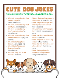 funny dog jokes for kids and s
