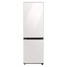 Samsung Bespoke 12 0 Cu Ft Bottom Freezer Refrigerator White Glass