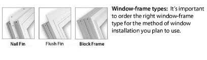window replacement specifications