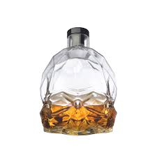 memento mori crystal whiskey bottle