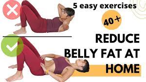 five easy exercises to reduce belly fat