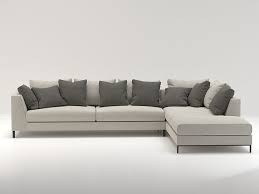 ray sofa bb italia 3d model cgtrader