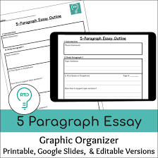 5 paragraph essay writing graphic