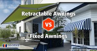 Retractable Vs Fixed Awnings Side By