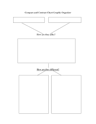 7 Best Images Of Graphic Organizer Chart Compare And