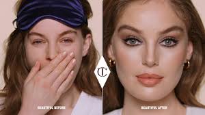 makeup for tired eyes how to look more
