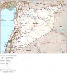 Road map and driving directions for syria. Map Of Syria Relief Map Worldofmaps Net Online Maps And Travel Information