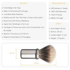 masamune brush finest badger matte