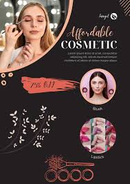 make makeup poster which include all
