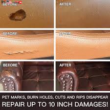 leather repair kits for couches brown