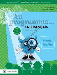 Au programme - 4e année by Éditions Grand Duc - Issuu