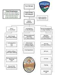 Organizational Chart The Town Of Waynesville Nc
