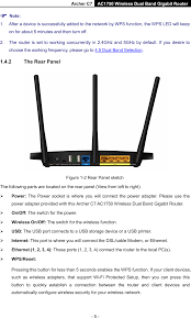 C7v4 Ac1750 Wireless Dual Band Gigabit Router User Manual